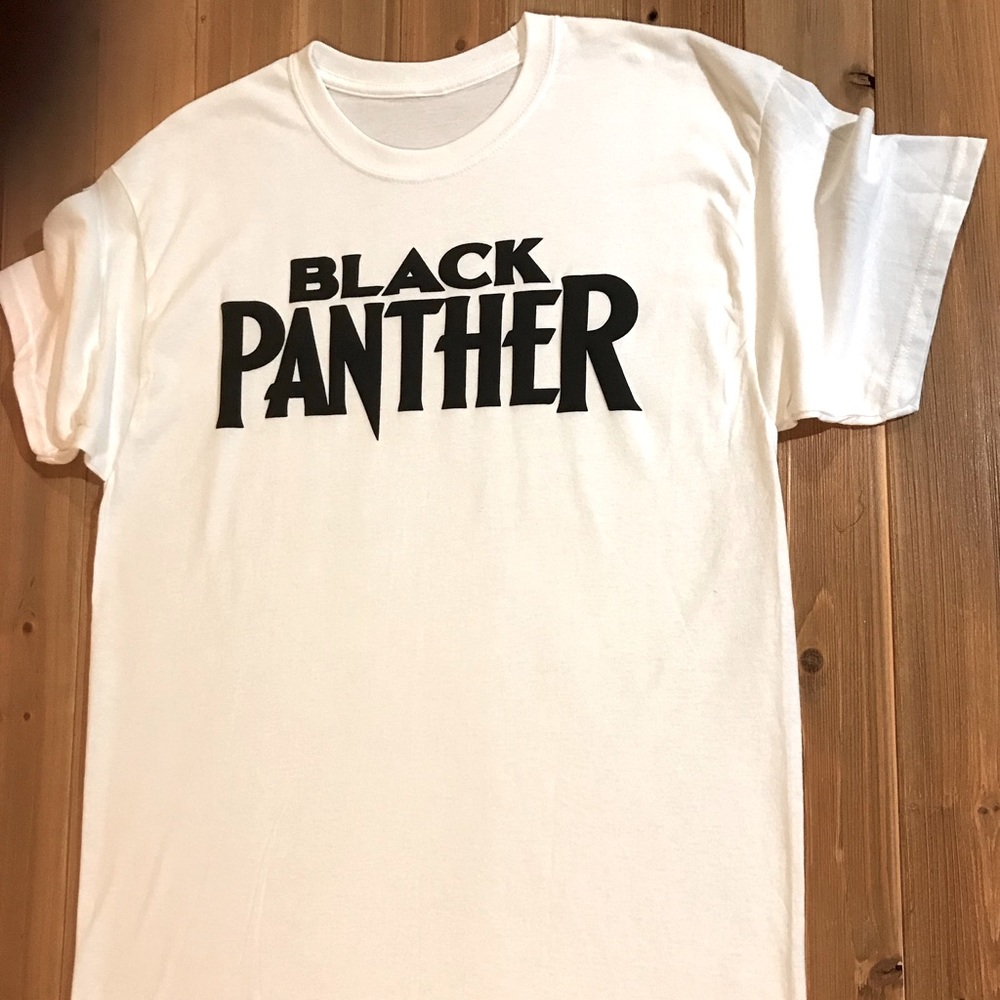 Custom made Black Panther T-shirt’s